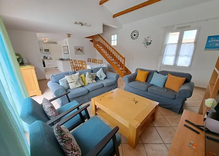 Hébergement de vacances Maison familiale charmante avec piscine privée et parking à Saint-Jean-de-Monts - FR-1-323-576 Saint-Jean-de-Monts